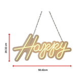 NNEDSZ Happy Birthday Neon Sign Hanging Glowing Party Decoration