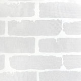 NNEDSZ White Brick Wallpaper Vinyl Vintage
