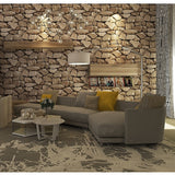 NNEDSZ Rustic Rock Brick Wallpaper