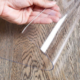 NNEDSZ PVC Tablecloth Protector Table Cover Dining Table Cloth Plastic 2134x1070mm 1.5mm