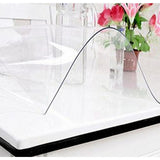 NNEDSZ PVC Tablecloth Protector Table Cover Dining Table Cloth Plastic 2134x1070mm 1.5mm