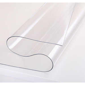 NNEDSZ PVC Tablecloth Protector Table Cover Dining Table Cloth Plastic 2134x1070mm 1.5mm