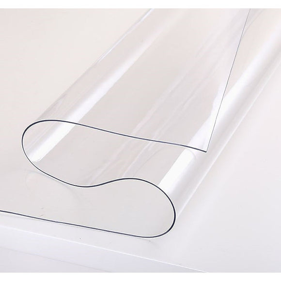 NNEDSZ PVC Tablecloth Protector Table Cover Dining Table Cloth Plastic 2134x1070mm 1.5mm