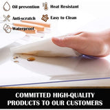NNEDSZ PVC Tablecloth Protector Table Cover Dining Table Cloth Plastic 2800x1170mm 2.0mm