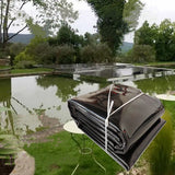 NNEDSZ Fish Pond Liner 3 x 4.6m x 0.5mm Garden Pool Membrane Reinforced