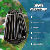 NNEDSZ Fish Pond Liner 3 x 4.6m x 0.5mm Garden Pool Membrane Reinforced