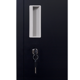 NNEDSZ 12-Door Locker for Office Gym Shed School Home Storage - Standard Lock with Keys