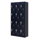 NNEDSZ 12-Door Locker for Office Gym Shed School Home Storage - Padlock-operated