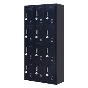 NNEDSZ 12-Door Locker for Office Gym Shed School Home Storage - 3-Digit Combination Lock