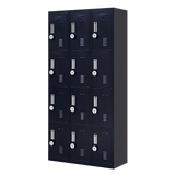 NNEDSZ 12-Door Locker for Office Gym Shed School Home Storage - 4-Digit Combination Lock
