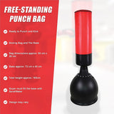 NNEDSZ 165CM Boxing Punching Bag Free Standing