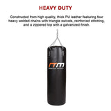 NNEDSZ 37kg Boxing Punching Bag Filled Heavy Duty