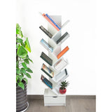NNEDSZ Tree Bookshelf Bookcase Book Organizer 12-Tier Multipurpose Shelf Display Racks