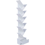 NNEDSZ Tree Bookshelf Bookcase Book Organizer 12-Tier Multipurpose Shelf Display Racks