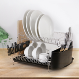 NNEDSZ Dish Drying Rack Drainer Cup Plate Holder Cutlery TKitchen Organiser