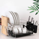 NNEDSZ Dish Drying Rack Drainer Cup Plate Holder Cutlery TKitchen Organiser