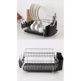 NNEDSZ Dish Drying Rack Drainer Cup Plate Holder Cutlery TKitchen Organiser