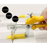 NNEDSZ 1000x Tile Leveling System Clips Levelling Spacer Tiling Tool Floor Wall
