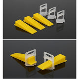 NNEDSZ 1000x Tile Leveling System Clips Levelling Spacer Tiling Tool Floor Wall