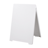 NNEDSZ Double Side Sidewalk A-frame Sign Sandwich Board holds Graphic Plastic Panels