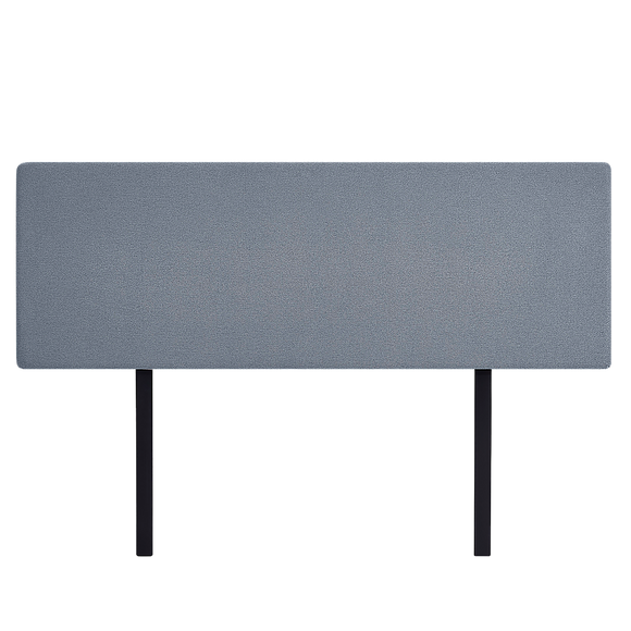 NNEDSZ Linen Fabric King Bed Deluxe Headboard Bedhead - Berlin Blue