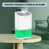 NNEDSZ 1000ML Mini Dehumidifier Portable Air Dryer Office Moisture Absorber Machine