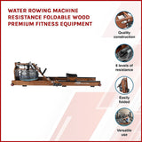 NNEDSZ Air Rowing Machine Indoor Rower Premium Fitness Equipment