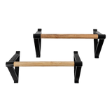 NNEDSZ Premium Parallette Pair Gymnastics Push Up Bars