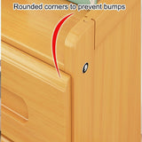 NNEDSZ Wooden Hall Stand Modern Style Minimalist Home Floor Coat Rack with Drawer