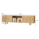 NNEDSZ European Style TV Cabinet Entertainment Unit Stand Storage