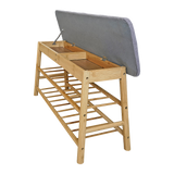 NNEDSZ Shoe Stool Storage Rack Cabinet Multifunctional Space Saving