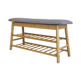 NNEDSZ Shoe Stool Storage Rack Cabinet Multifunctional Space Saving