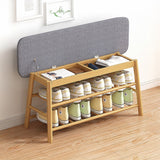 NNEDSZ Shoe Stool Storage Rack Cabinet Multifunctional Space Saving