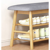 NNEDSZ Shoe Stool Storage Rack Cabinet Multifunctional Space Saving