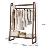 NNEDSZ 160x100cm Clothes Rack Slim Stylish Space Saving