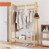 NNEDSZ 160x100cm Clothes Rack Slim Stylish Space Saving
