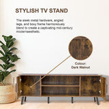NNEDSZ Modern TV Cabinet Entertainment Unit Stand Storage