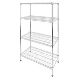 NNEDSZ Modular Wire Storage Shelf 1200 x 450 x 1800mm Steel Shelving