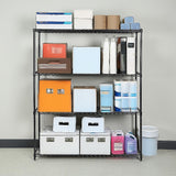 NNEDSZ Modular Wire Storage Shelf 1200 x 450 x 1800mm Steel Shelving