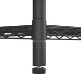 NNEDSZ Modular Wire Storage Shelf 1200 x 450 x 1800mm Steel Shelving