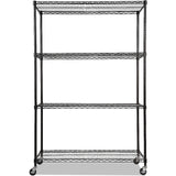 NNEDSZ Modular Wire Storage Shelf 1200 x 450 x 1800mm Steel Shelving
