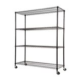 NNEDSZ Modular Wire Storage Shelf 1200 x 450 x 1800mm Steel Shelving