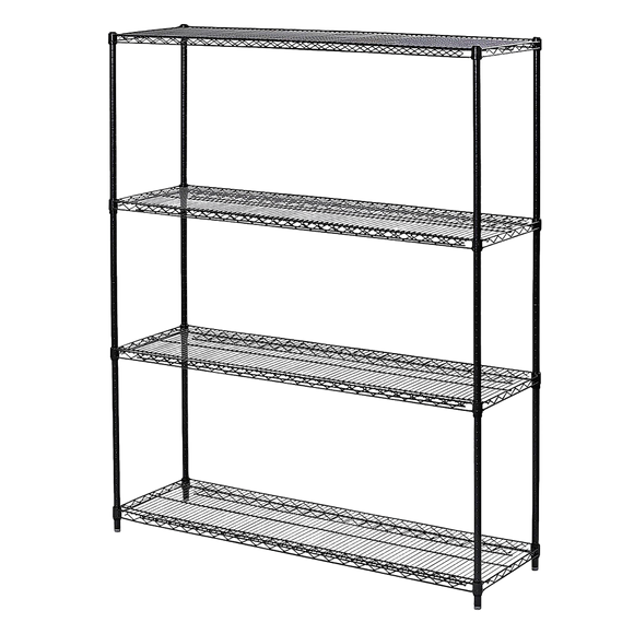 NNEDSZ Modular Wire Storage Shelf 1500 x 600 x 1800mm Steel Shelving