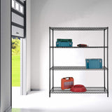 NNEDSZ Modular Wire Storage Shelf 1500 x 600 x 1800mm Steel Shelving