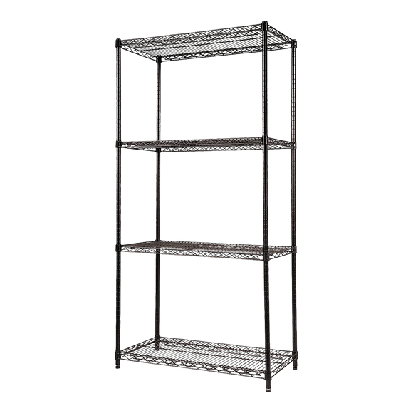 NNEDSZ Modular Wire Storage Shelf 900 x 350 x 1800mm Steel Shelving