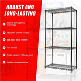 NNEDSZ Modular Wire Storage Shelf 900 x 350 x 1800mm Steel Shelving