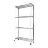 NNEDSZ Modular Wire Storage Shelf 900 x 350 x 1800mm Steel Shelving