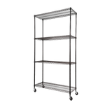 NNEDSZ Modular Wire Storage Shelf 900 x 350 x 1800mm Steel Shelving