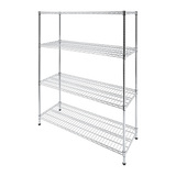 NNEDSZ Modular Wire Storage Shelf 1500 x 450 x 1800mm Steel Shelving