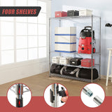 NNEDSZ Modular Wire Storage Shelf 1500 x 450 x 1800mm Steel Shelving